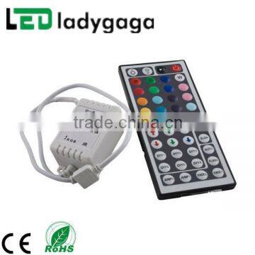 2013 high quality LED IR44 strip controller/rgb led remote controller