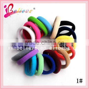 Hair accessories wholesale elastic colorful blank kids pony holders