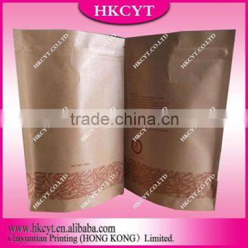 Paper Material and Hand Length Handle Sealing & Handle kraft paper bag