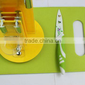 color printing paring knife with blister