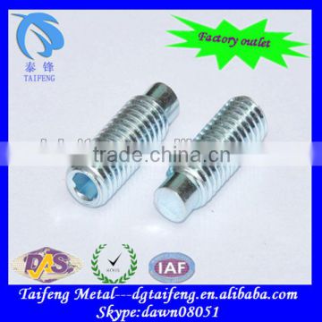 ROHS zinc barrel screws and nuts