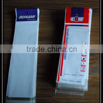 printing self adhesive opp header bag