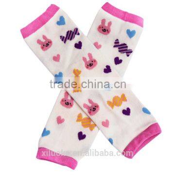 Best quality strip knitted leg warmers for kids