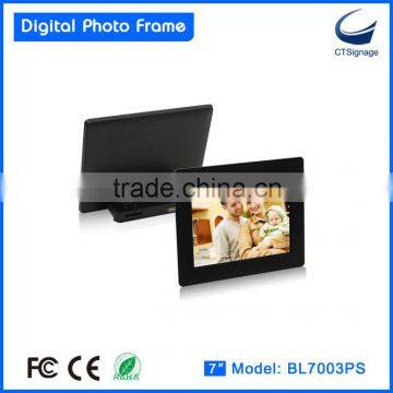 7-inch ultra-thin single-function digital photo frame BL7003PS mass production for kids, family, office, super markets