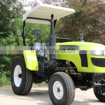 35hp small farm tractor with front loader and backhoe cabin with A/C,turf tyre