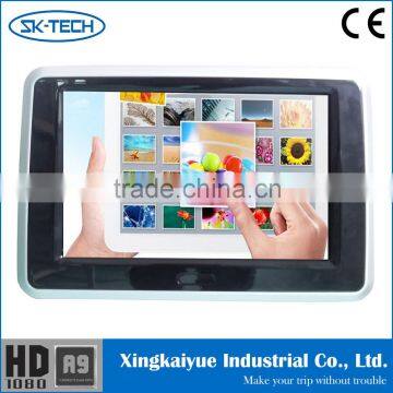 Car TFT LCD rear sest Monitor built in WIFI function and adjustable monitor stand