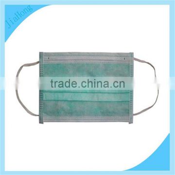 flat activated carbon filter dust mask for patient