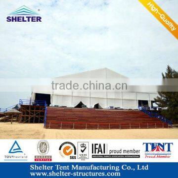 40x40 big event marquee tent with glass wall outdoor show exhibition sale in Guangzhou Convenient to stock and transport