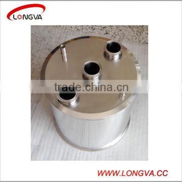 sanitary stainless steel tri clamp blind ferrule with pipe fittings for extractors