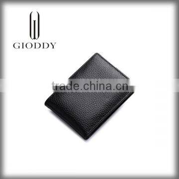 Handmade china fashion pure genuine leather famous brand men's wallets