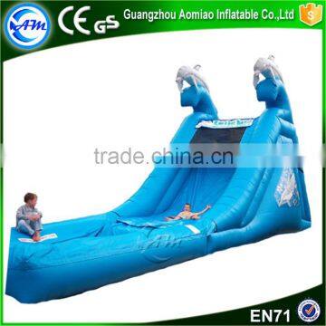New Style Giant Colorful Inflatable Floating Water Slide With Pool Supplier's Choice photo-5