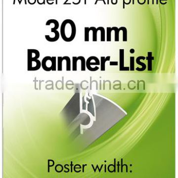 Poster rail aluminium,Aluminum Poster hanger,Poster hanger