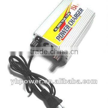 factory 12v/15A output lead acid battery charger