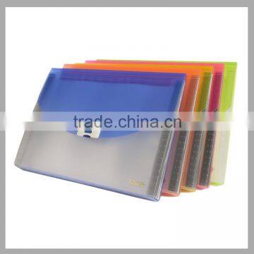 Plastic Document Case Portfolio Folder Business File Expanding Bag With 12 Pockets photo-2