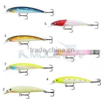 fish lures Chentilly03 CHMN47 hard minnow fishing lure laser inside various colors