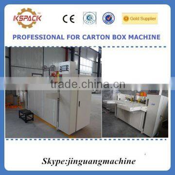 carton box forming machine / single manual operartion carton box stiching mahcine