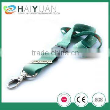 Cheap custom key lanyards with you logo heat-transfer printing