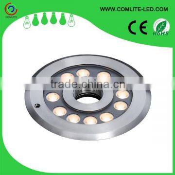 B4TA1218 24W IP68 underwater fountain RGB LED lighting