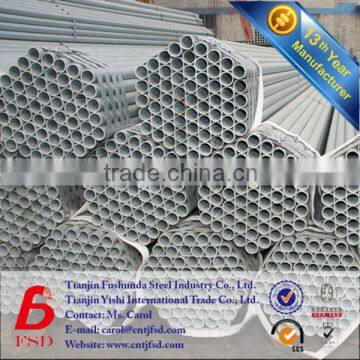 price&specification galvanized iron pipe, water pressure test ductile iron pipe