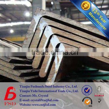 Black & Galvanized Steel Angle Bar Support angle iron bracket