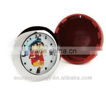 HD Night Vision Desk Clock Portable Digital Clock DVR With Motion Detection photo-5