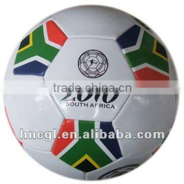 high quality machine stitched shine pvc/pu/tpu soccer balls&footballs