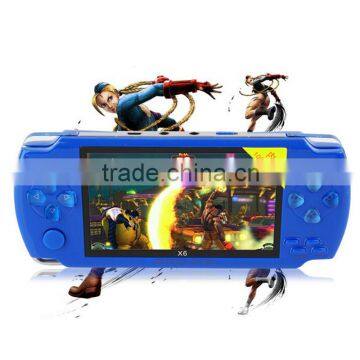 8GB Video Game Console 4.3 inch MP4 MP5 Players Handheld Game Player many free games ebook/FM/1.3 MP Camera