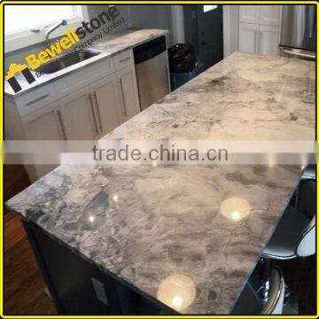 Prefabricated nice stone granite slab dining tables