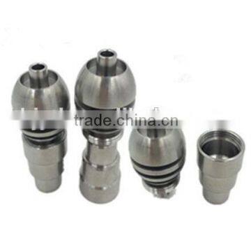 baoji China factory sale gr2 titanium nail 4 in 1 14mm 19mm male and female joint for smoking