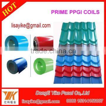 SPCC Grade prime hot dipped galvanized steel coil / roofing sheet