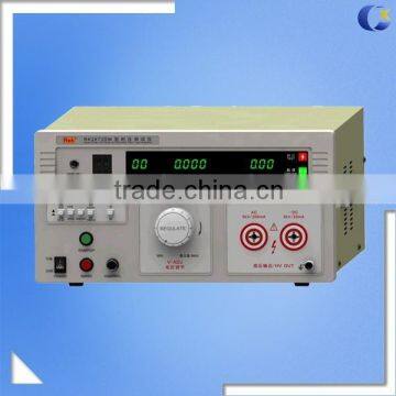 5kv AC/DC Hipot Tester 20mA Leakage Current