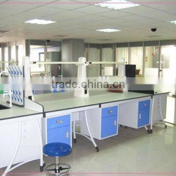 Alibaba china dairy lab equipment/anti-corrosive wooden center table with sink and drawers/cheap chinese furiniture