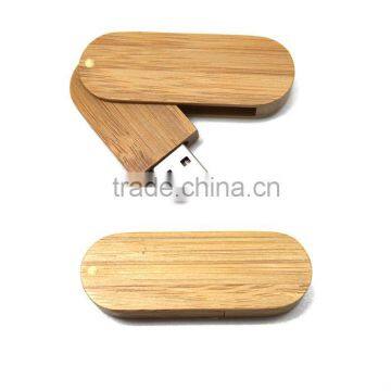 Good Selling Wooden Swivel Memory Stick USB with as new year giveaway