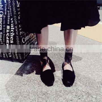 Fashion Trendy Black Sexy Fuzzy Socks photo-2