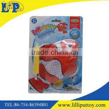 Environmental Wind up Air Inflation Dolphin Toy With Inflator photo-3