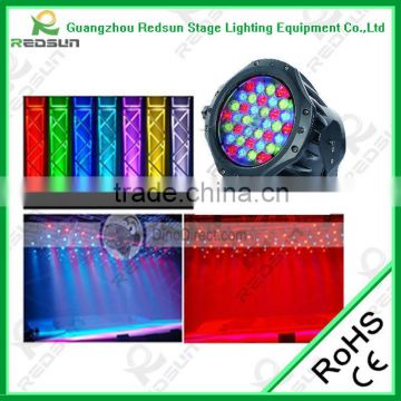 Hight Quality products 36 pcs 3W RGB Par Light Die Casting Waterproof Par Light