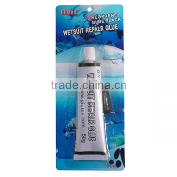 High quality black neoprene glue 50ml for wetsuit repair