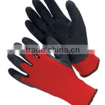 latex gloves; working gloves; acrylic gloves with black latex coating