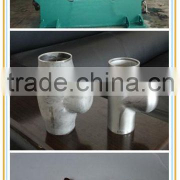 Tee pipe making machine