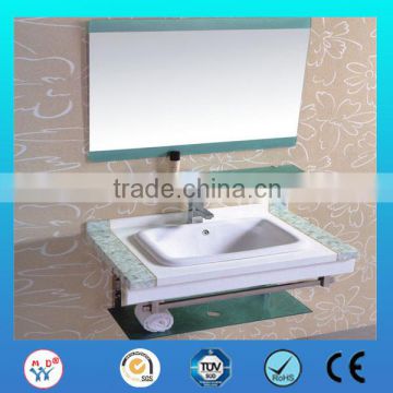 single marble basin bathroom furniture