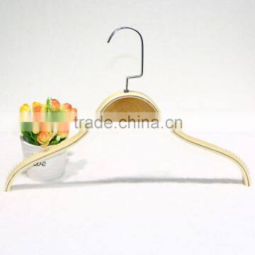 non-slip thin wooden cloth hanger