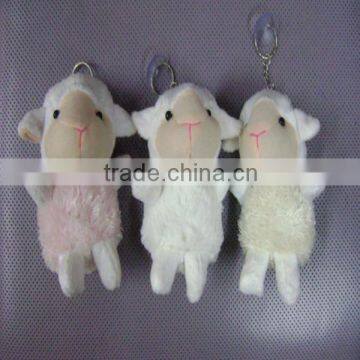 Cute Soft Lamb Stuffed sheep keychain