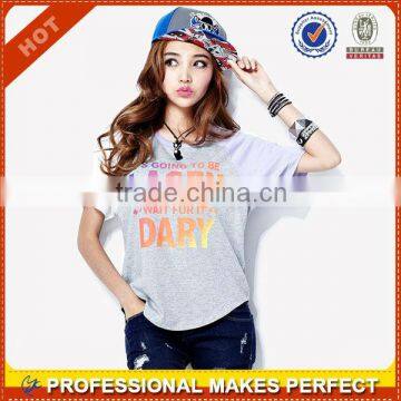 HOT women blouses 2013 new designs t shirt(YCT-B0043)