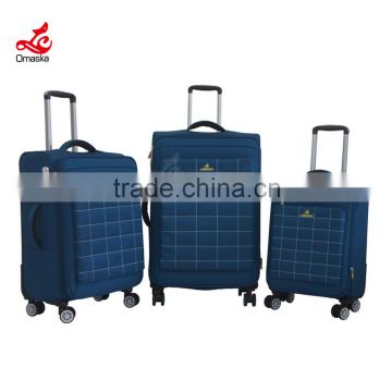 high quality fashion wheeled Oxford nylon luggage bag luggage factory cheap price