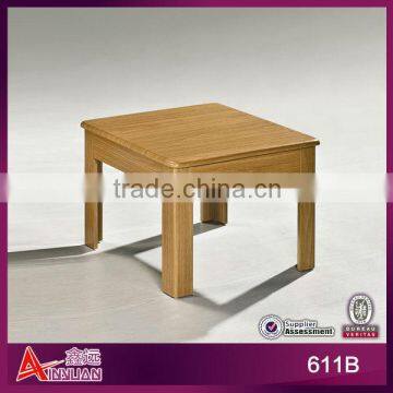 Best price classic family wooden mdf coffee table, square coffee table, made in China