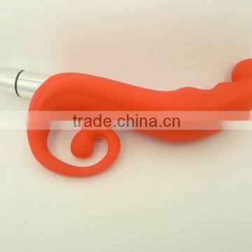 2014 new product artificial silicone dildo with vibrator for sexy