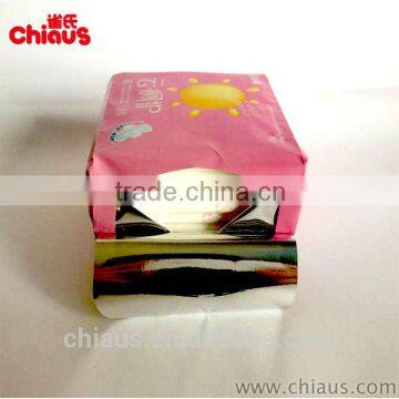 Soft cotton embossed sanitary napkin stock lots hot sale