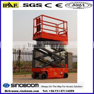 280 kg capacity 4-6 meters lifting height electric hydraulic scissor lift hydraulic scissor lift