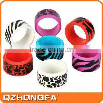 Wholesale Fashion Design Silicone Finger Ring