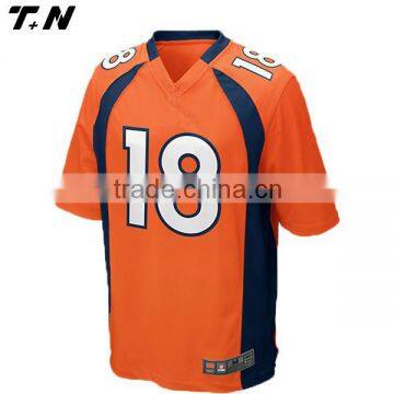 Blank american football training jersey american football shirt